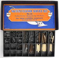 Vintage Vacuum Cleaner Service Kit, Ohio Carbon Co