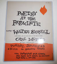 Poetry At The Paraclete (Poetry Reading Announcement Flyer)