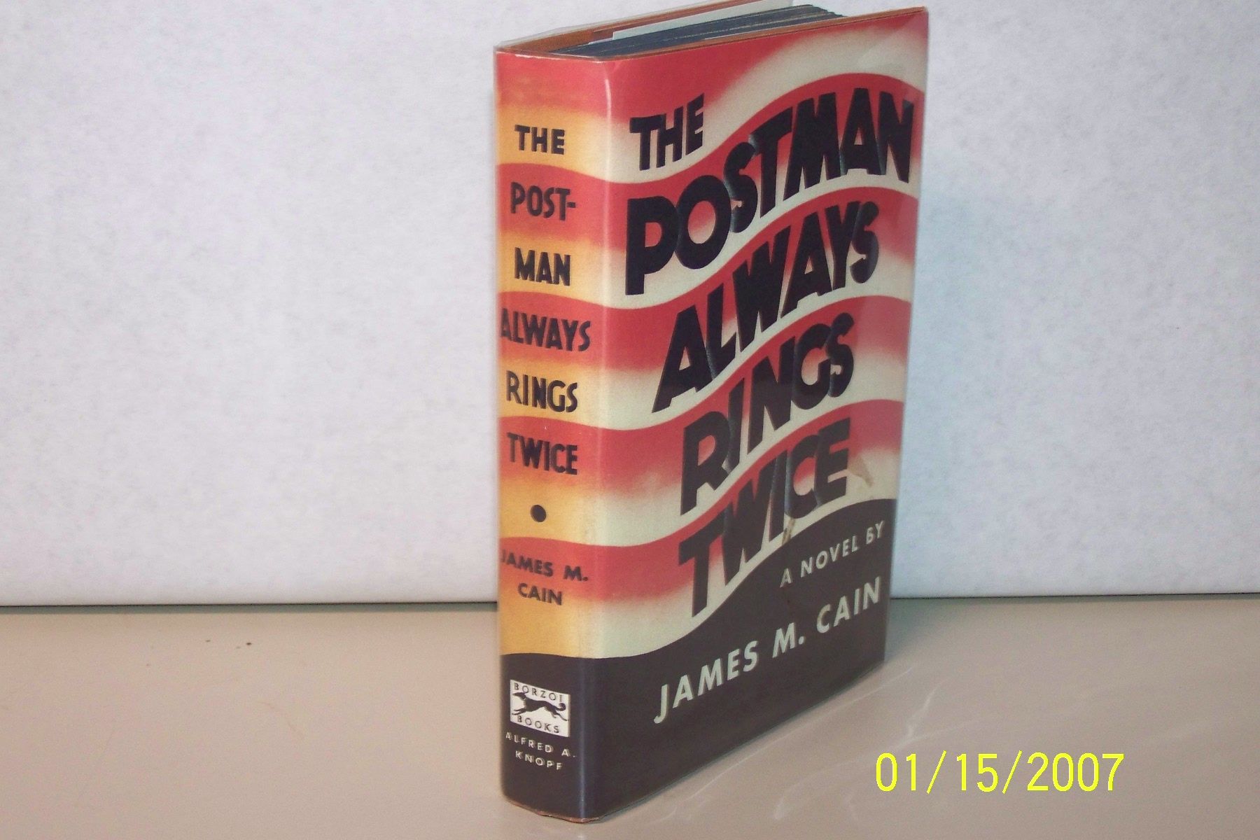 The Postman Always Rings Twice by James M. Cain | Hardcover | 1934