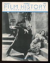 Film History: An International Journal (Vol. 3, No. 3; 1989) [cover: Lon  Chaney and Mary Philbin in THE PHANTOM OF THE OPERA]