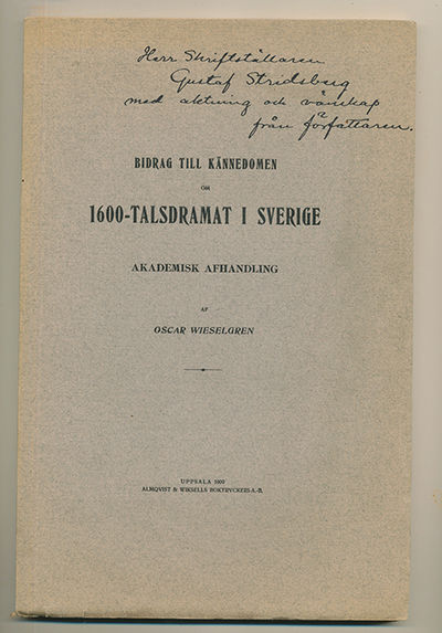 Bidrag till kännedomen om 1600-talsdramat i…