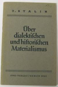 Über dialektischen ind historiischen Materialismus