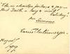 Autograph Partial Poem Handwritten and Signed by Louis Untermeyer (1885-1977).