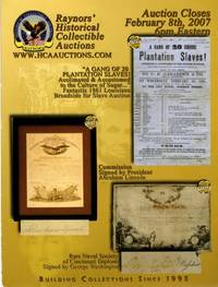 image of Raynors' Historical Collectible Auctions February 8th, 2007