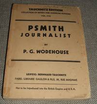 PSMITH Journalist by P.G. Wodehouse - 1930