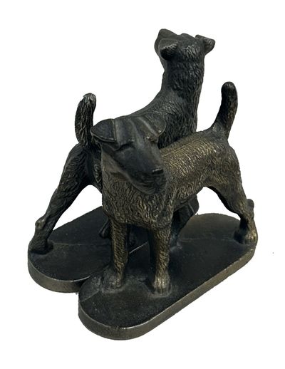 Art Deco Bookends: Standing Dog