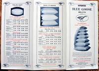 image of Blue Goose Brand Cushions-Down and Silk Floss. Advertising Brochure