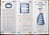 Blue Goose Brand Cushions-Down and Silk Floss. Advertising Brochure