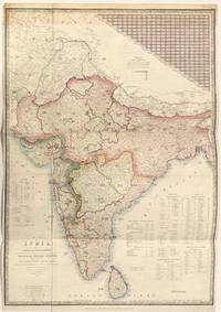 Map of India, constructed with great care and research from all the latest Authorities and intended more particularly to facilitate a reference to the Civil and Military Stations
