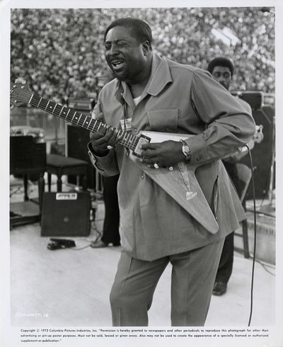 ALBERT KING (1972-73) Set of 2 photos