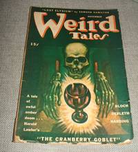 Weird Tales for November 1945 by Edited by Dorothy McIlwraith with Stories Edmond Hamilton , August Derleth , Robert Bloch , Allison V. Harding and others - 1945