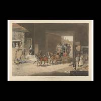 Arrival of the Stage Coach, Photo Rag Bright White, Premium Quality, A4