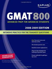 Kaplan GMAT 800 2008-2009 (Perfect Score Series)