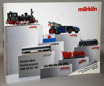 Märklin - Samlat utbud Samlet program 1992/93…