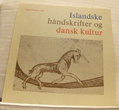 Islandske håndskrifter og dansk kultur.…