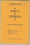 Forty Stories (Advance Uncorrected Proof)