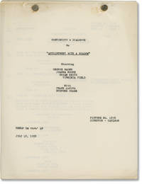 Appointment with a Shadow (Original post-production screenplay for the 1957 film noir)