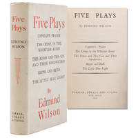 Five Plays. Cyprian's Prayer. The Crime in the Whistler Room. This Room and This Gin and These Sandwiches. Beppo and Bath. The Blue Light
