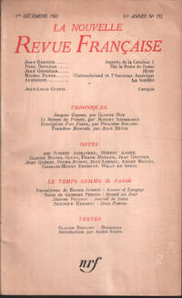 image of La nouvelle revue litteraire n° 132