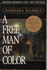 A FREE MAN OF COLOR by Barbara Hambly - Signed - (1997.) - from Bookfever.com, IOBA (SKU: 39224)