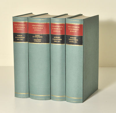 Bibliotheca Norvegica. Bind I-IV.