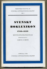 Svenskt boklexikon 1700-1829.…