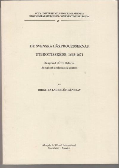 De svenska häxprocessernas utbrottsskede…
