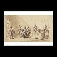 The Arrival of Prince Frederick from Hanover in 1728?, Photo Rag 308, Premium Quality, A4