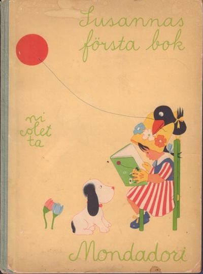 Susannas första bok.