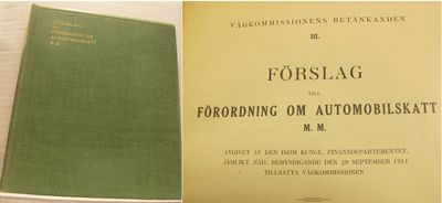 Förslag till förordning om atuomobilskatt m. m.…