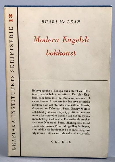 Modern Engelsk bokkonst. Från Morris till…