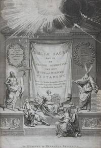 Biblia sacra, dat is de Heilige Schriftuer van het Oude, en het Nieuwe Testament, Naer de laetste Roomsche Keure der gemeine Latijnsche Overzettinge, in Nederduitsch Vertaeld, met korte verklaringen op de duistere plaetzen... First volume only (Old Testament)