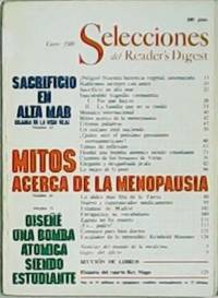 Selecciones del Reader's Digest - Enero 1980 - Tomo LXXIX, Nº 470. Índice: ¡Peligro! Nuestra...
