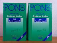 PONS Wörterbuch für Schule und Studium. Teil 1: Französisch - Deutsch. Teil 2: Deutsch - Französisch. Globalwörterbuch [zwei Bände]