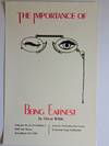 Performance Poster : THE IMPORTANCE OF BEING EARNEST