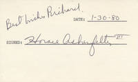 image of Signature and Inscription