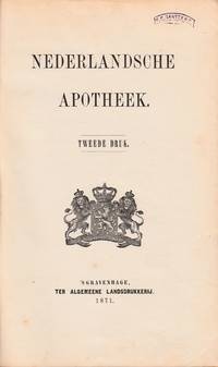 cover of NEDERLANDSCHE APOTHEEK. Tweede druk