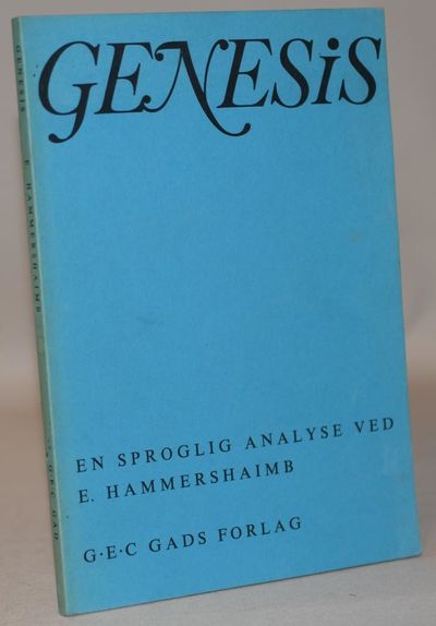 Genesis - en sproglig analyse.