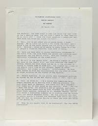 Telephone Conference Call Kevin Randle NJ Mufon 28 March 1992