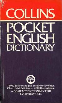 【中古】 COLLINS POCKET WEBSTER’S DICTIONARY(P)/HARPERCOLLINS UK/. Collins pocket dictionary of the english language. by - | Biblio