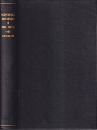 cover of Responsible Government In Nova Scotia: A Study Of The Constitutional Beginnings Of The British Commonwealth