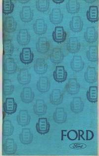 cover of 1975 FORD OWNER'S MANUAL