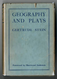 GEOGRAPHY AND PLAYS by Stein, Gertrude - 1922