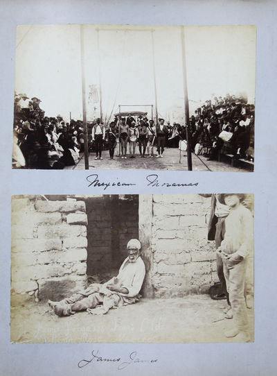 Group of Fifty -seven Photographs of Mexico along the Line of the Mexican Railway, Largely Taken by Thomas J. Cockrell, Photographer of Laredo Texas, circa 1887-1888, Includes Rare Images of Black Seminoles, Mascogo and Kickapoo Individuals