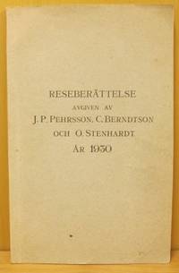 Reseberättelse avgiven av J. P. Pehrsson, C.…