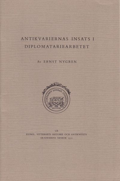 Antikvariernas insats i diplomatariearbetet.…