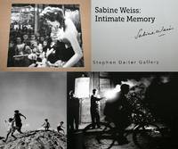 SABINE WEISS: INTIMATE MEMORY by Daiter, Stephen (Publisher/Gallerist); Weiss, Sabine (Photographer) & Cotsones, Craig (Designer) - 2017