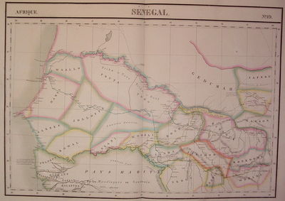 Brussels: Vandermaelen, Philippe Marie, 1827. unbound. very good. Map. Large format lithograph of We...
