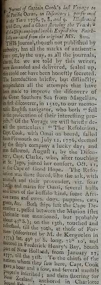 image of 'Journal of Captain Cook's Last Voyage to the Pacific Ocean, on Discovery; performed in the Years 1776, 7, 8, and 9': The Gentleman's Magazine and Historical Chronicle 1781. Volume LI. For the Year MDCCLXXXI