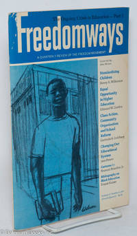 cover of Freedomways, a quarterly review of the freedom movement, vol. 17, no. 4, fourth quarter 1977: The Ongoing Crisis in Education-Part I.